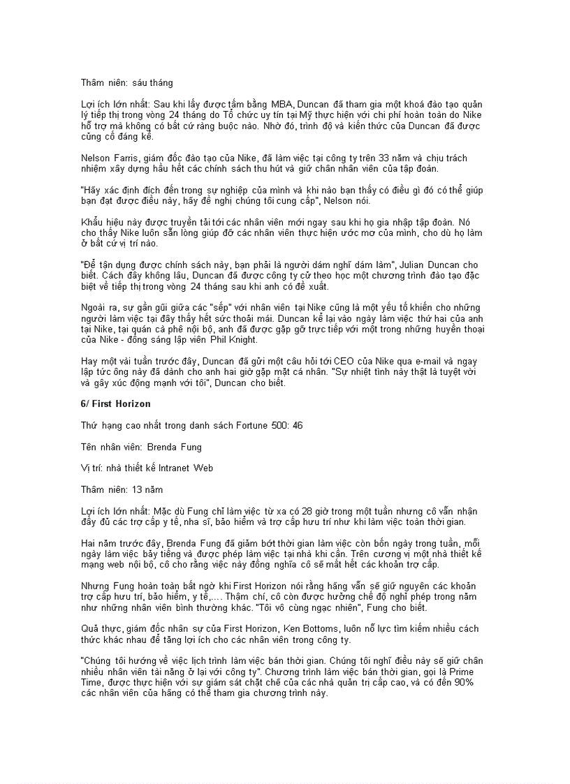 image for page Kinh nghiệm giữ chân nhân viên của các tập đoàn lớn