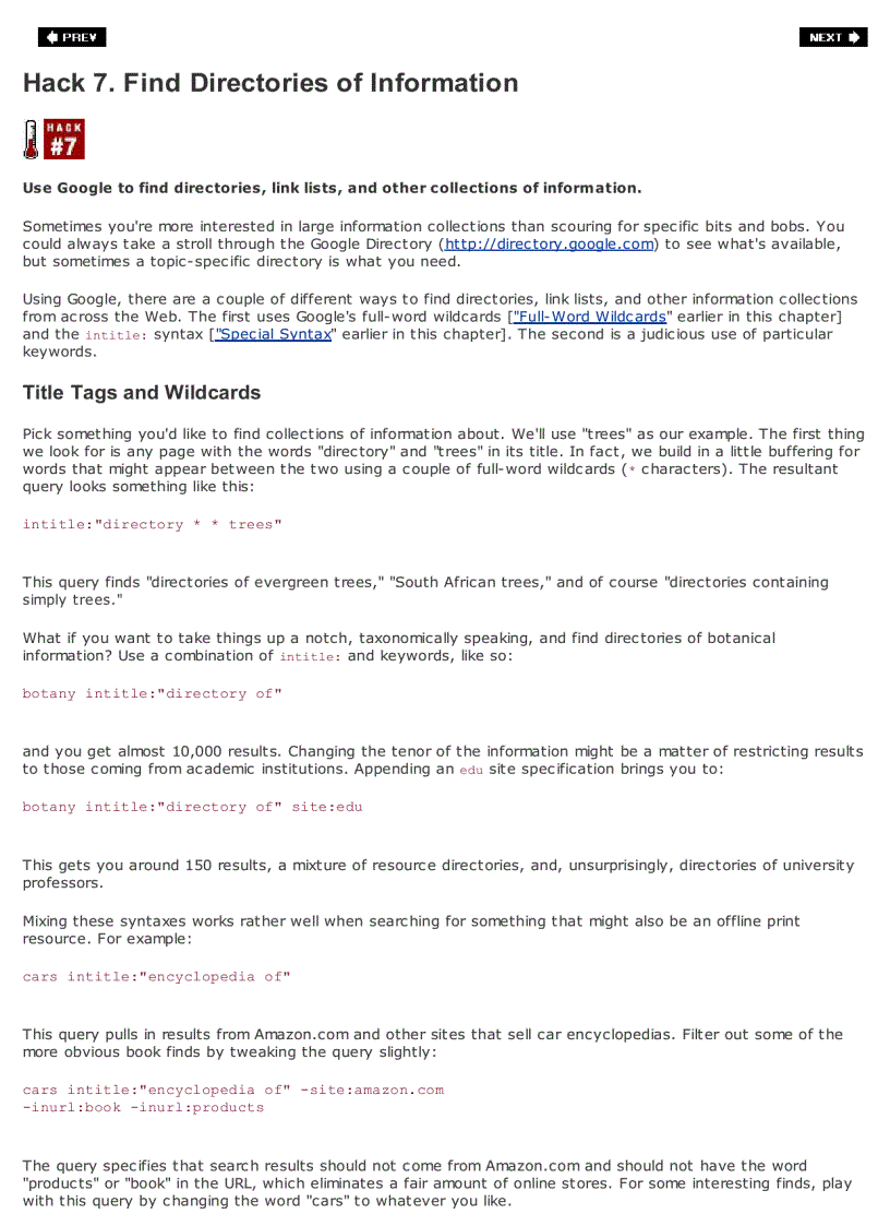 image for page Glean a Snapshot of Google in Time