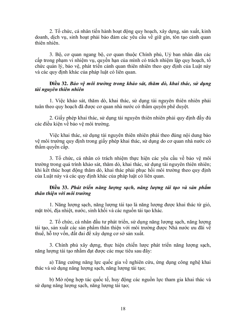 image for page Luật bảo vệ môi trường