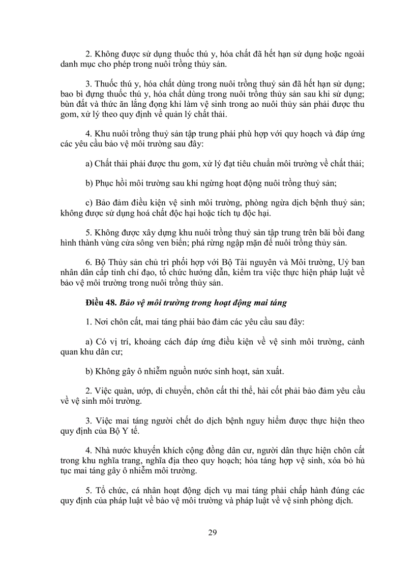 image for page Luật bảo vệ môi trường