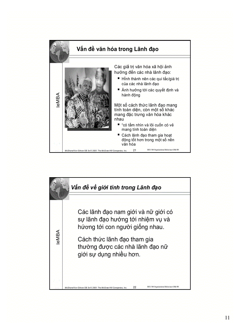 image for page Lãnh đạo trong Môi trường Tổ chức