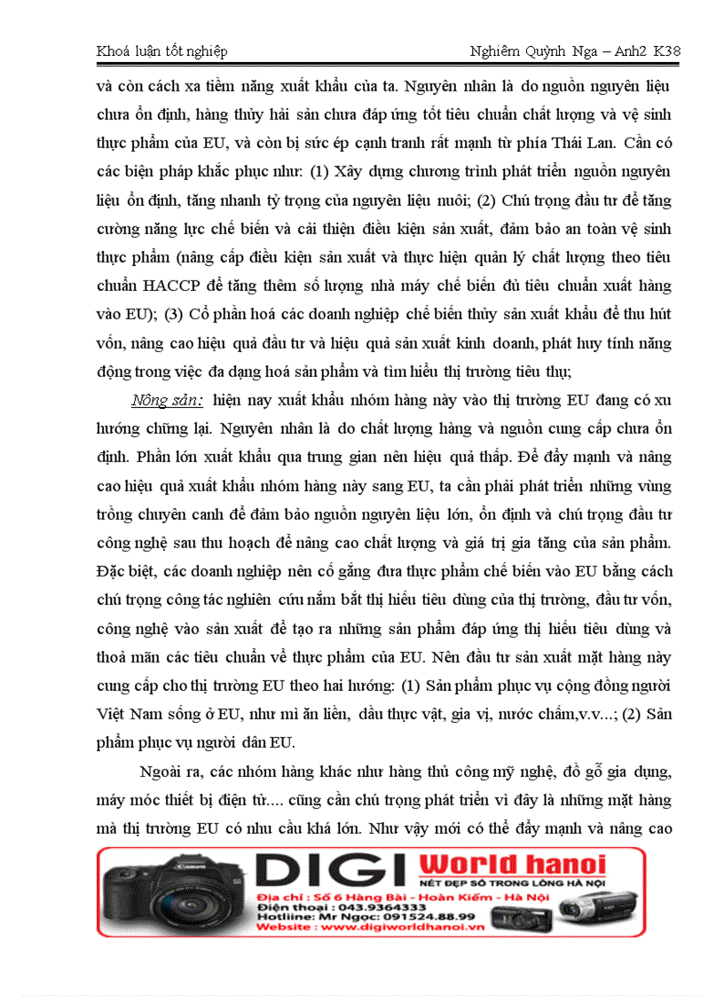 image for page Vấn đề tiêu chuẩn chất lượng môi trường và xã hội đối với hàng hoá xuất khẩu sang EU