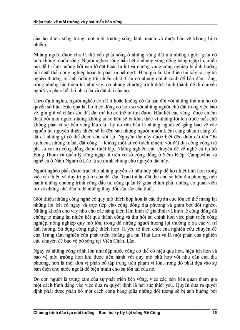 image for page Phát triển bền vững và nhận thức về môi trường