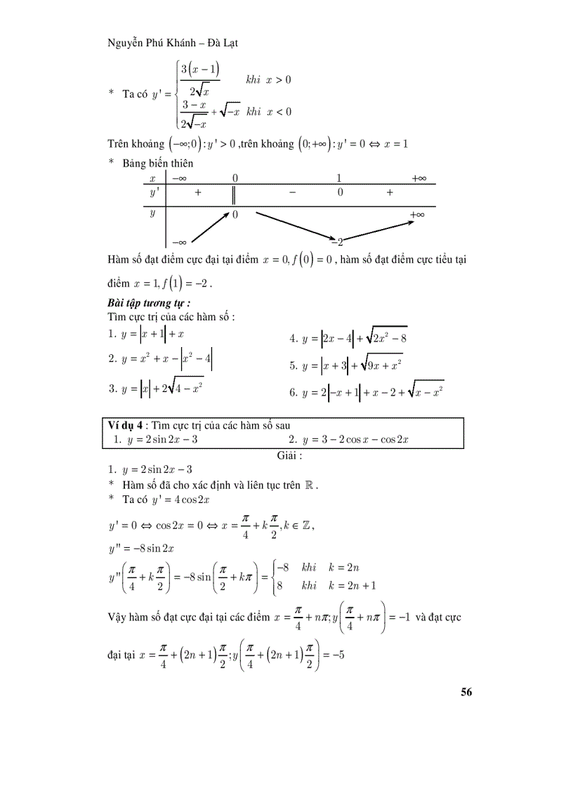 image for page Các bài toán cực trị thầy Nguyễn Phú Khánh