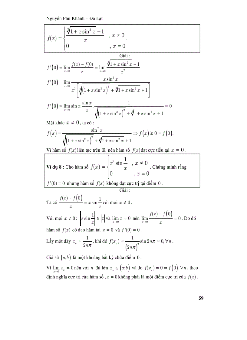 image for page Các bài toán cực trị thầy Nguyễn Phú Khánh