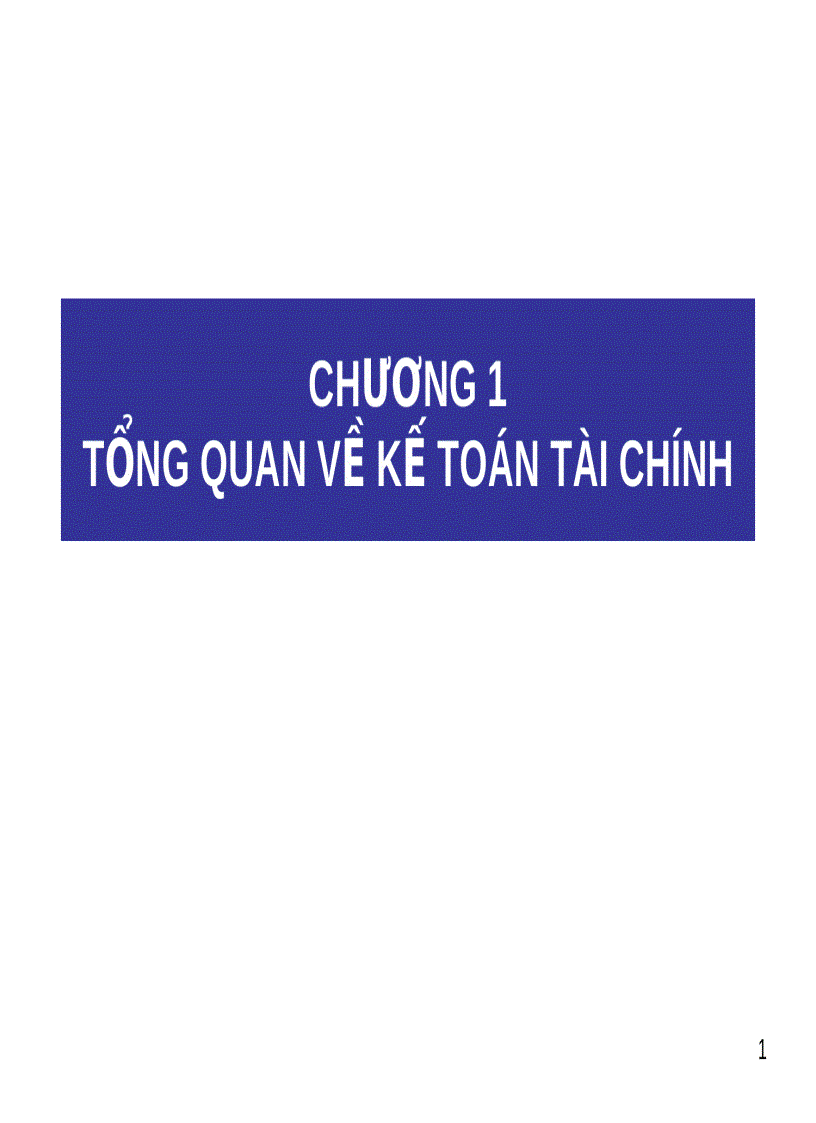 image for page Tổng quan về kế toán tài chính