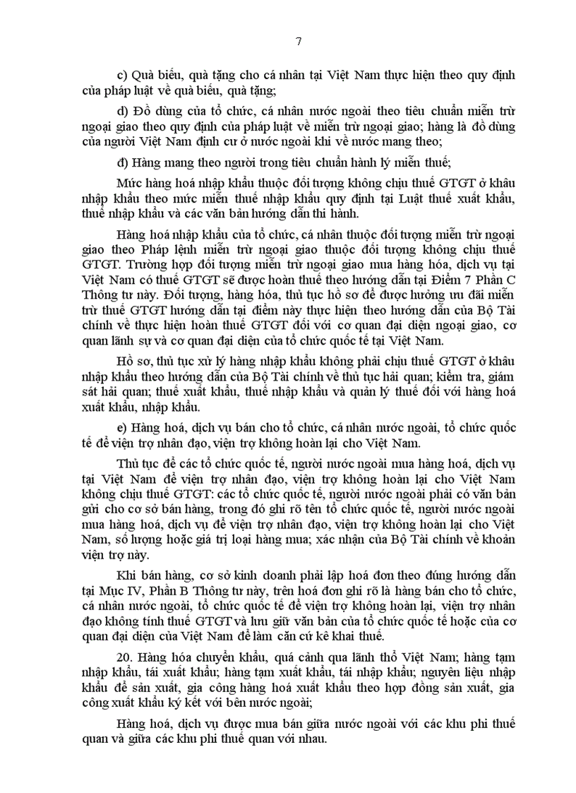 image for page Hướng dẫn thi hành một số điều của Luật Thuế giá trị gia tăng