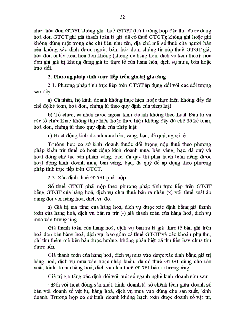 image for page Hướng dẫn thi hành một số điều của Luật Thuế giá trị gia tăng