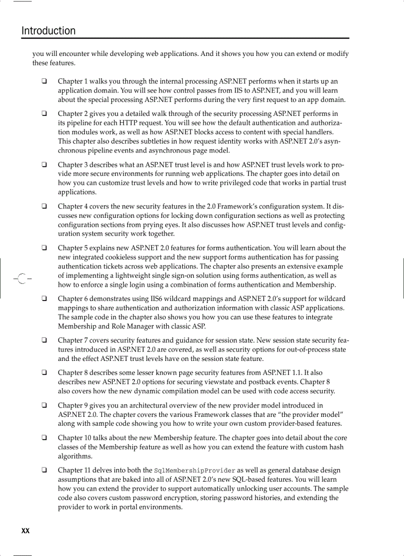 image for page Professional ASP NET 2 0 Security Membership and Role Management