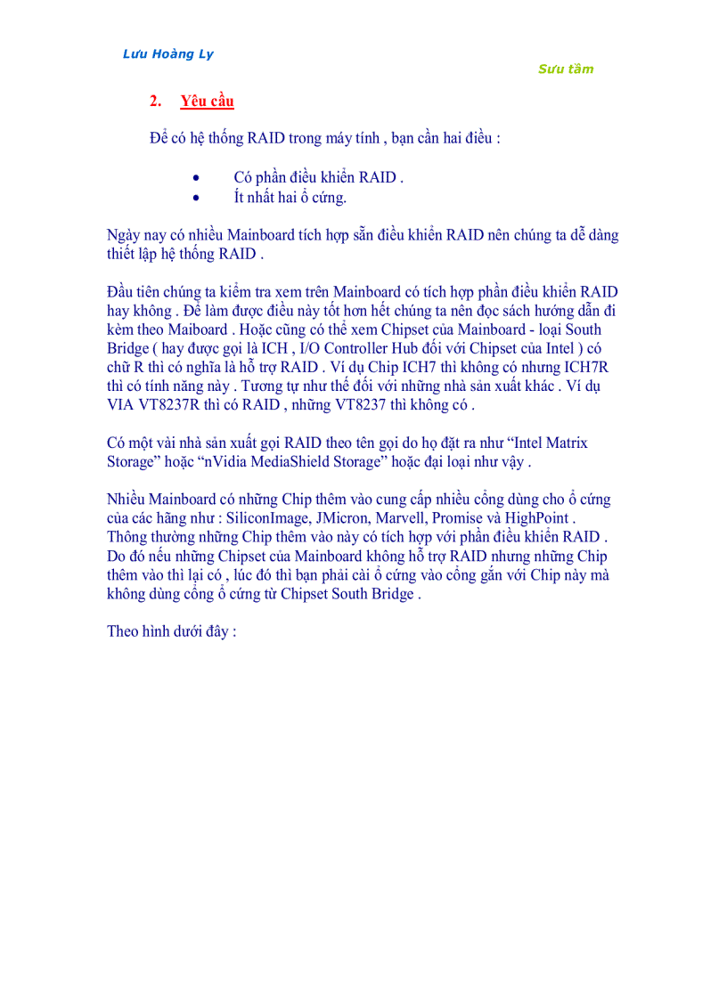 image for page Raid Cách cài đặt