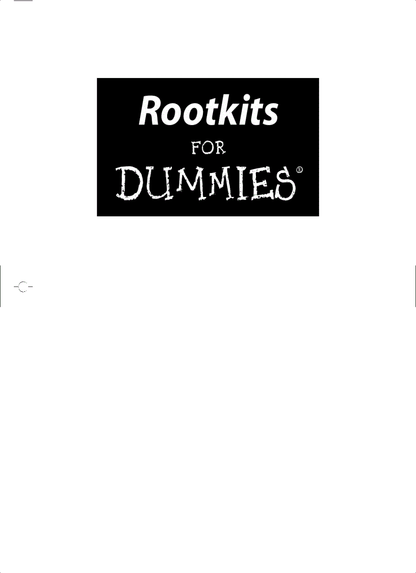 image for page Rootkits FOR DUMmIES