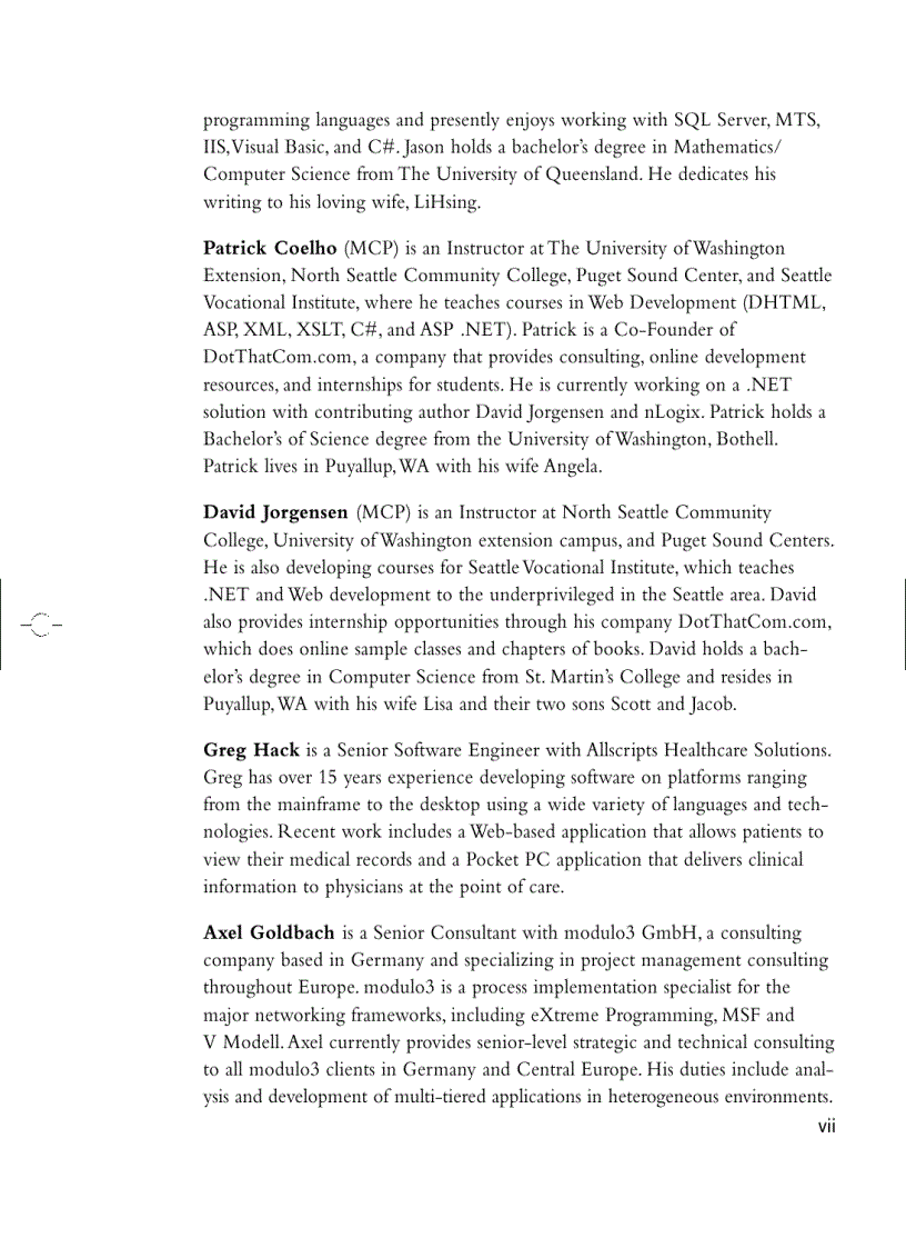 image for page C NET Web Developer s Guide