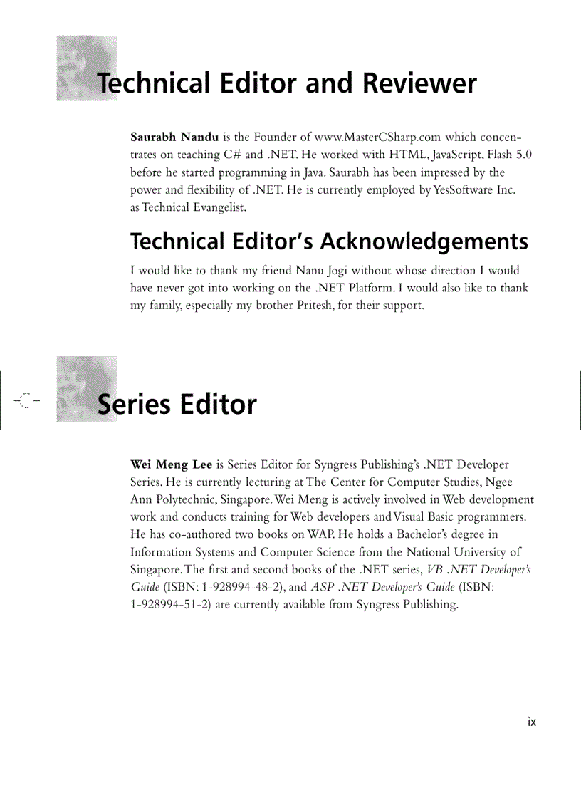 image for page C NET Web Developer s Guide