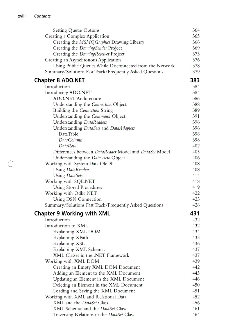 image for page C NET Web Developer s Guide