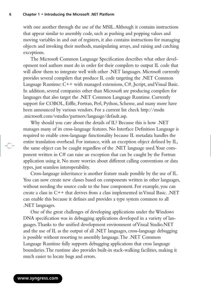 image for page C NET Web Developer s Guide