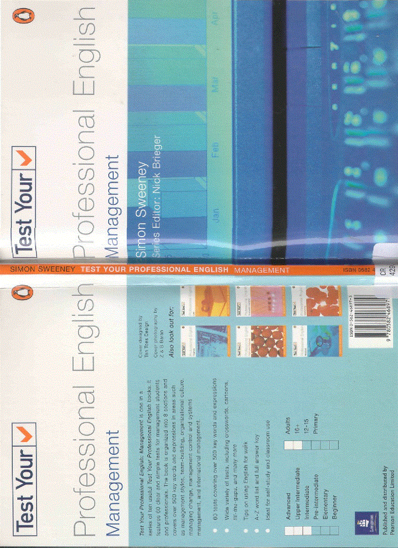 image for page Test Your Professional English Management