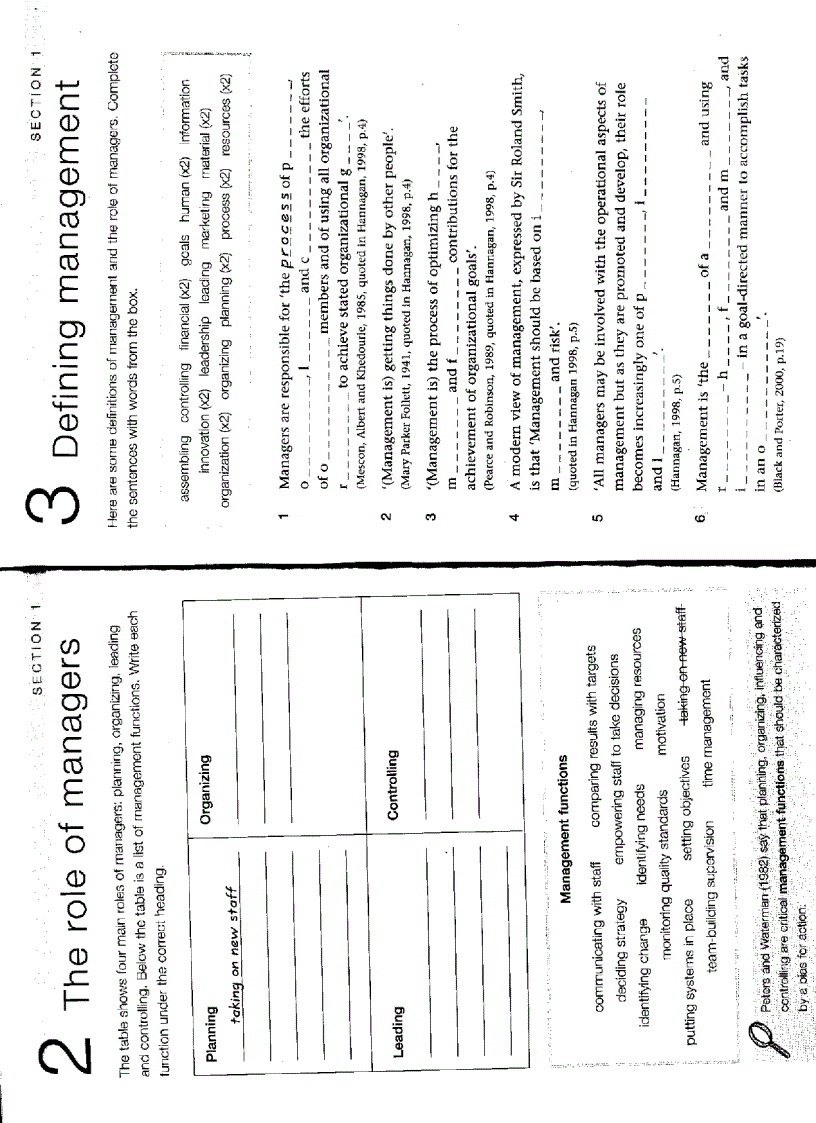 image for page Test Your Professional English Management