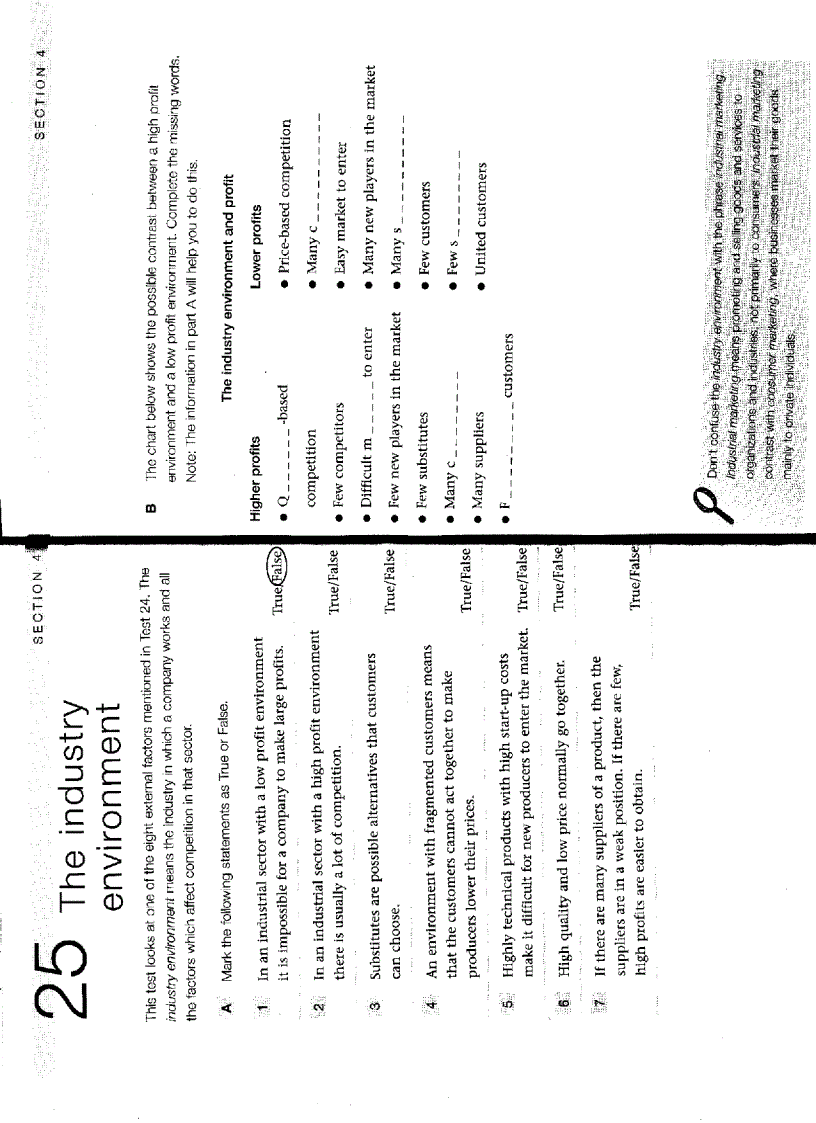 image for page Test Your Professional English Management