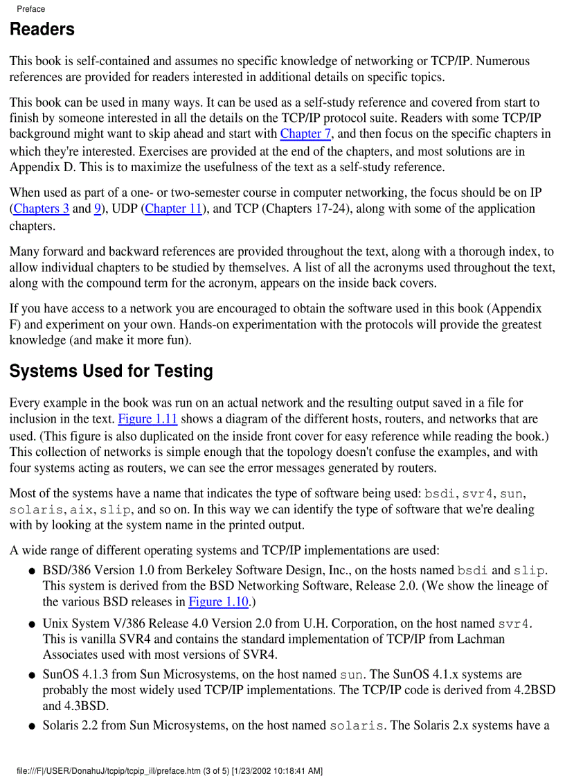 image for page TCP IP Illustrated