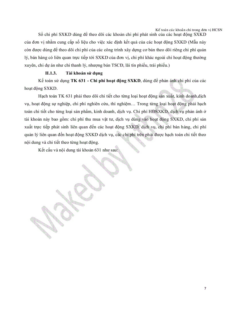 image for page Đề tài Kế toán các khoản phải chi trong đơn vị hành chánh sự nghiệp