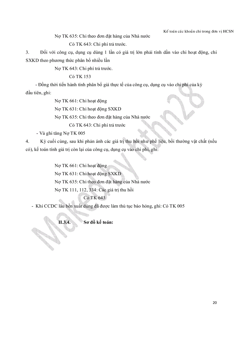 image for page Đề tài Kế toán các khoản phải chi trong đơn vị hành chánh sự nghiệp