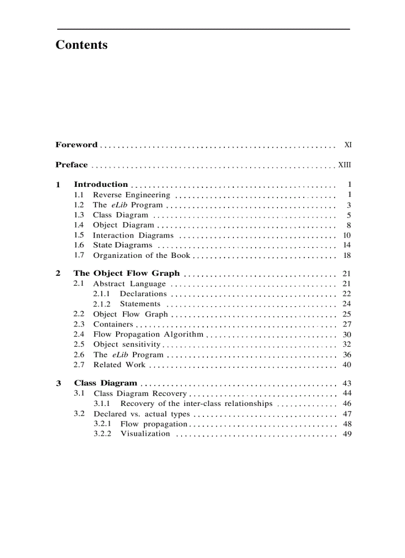 image for page Reverse Engineering of Object Oriented Code