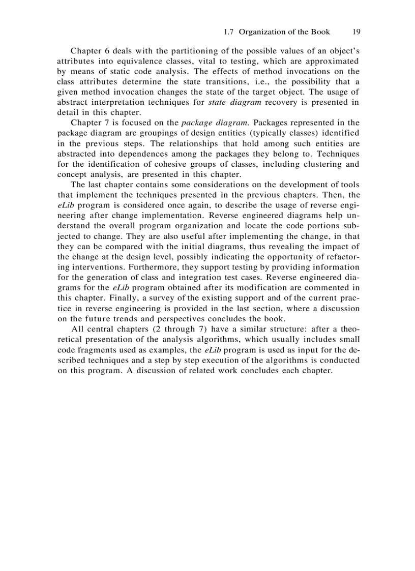 image for page Reverse Engineering of Object Oriented Code