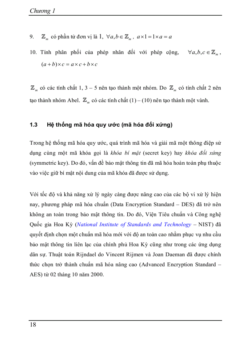 image for page Thuật toán mã hóa và ứng dụng