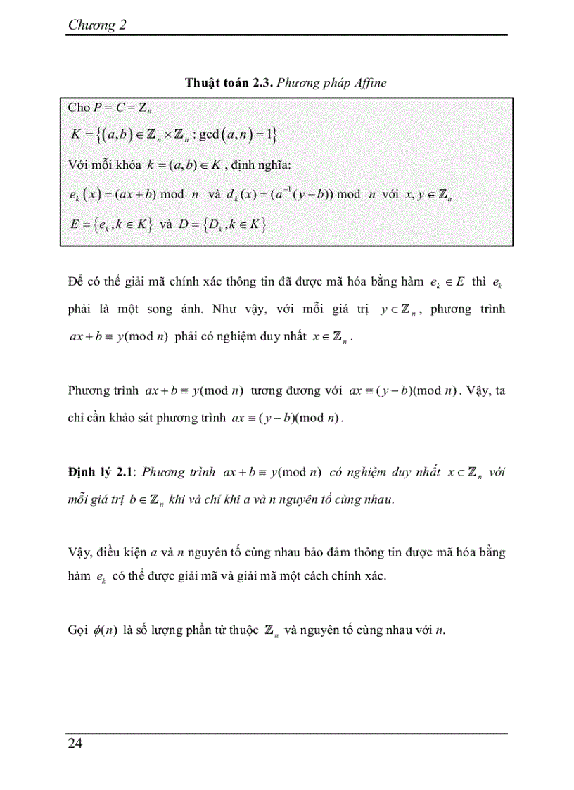 image for page Thuật toán mã hóa và ứng dụng