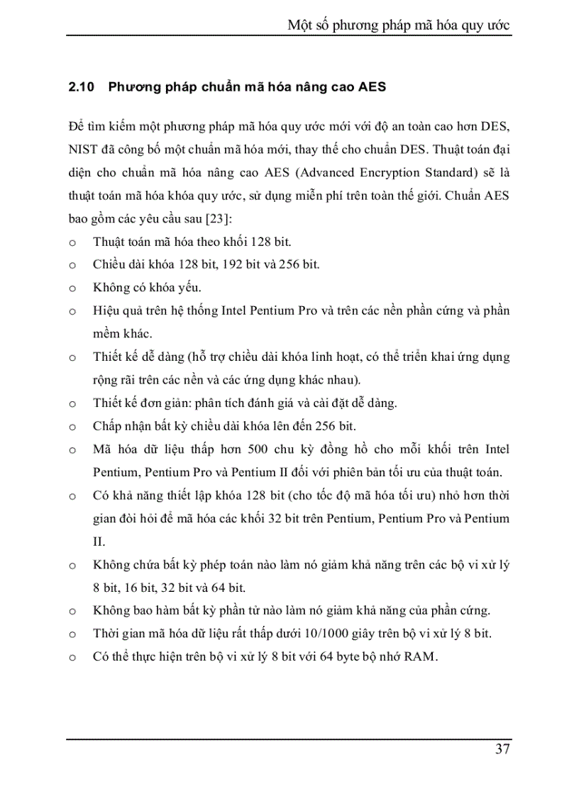 image for page Thuật toán mã hóa và ứng dụng