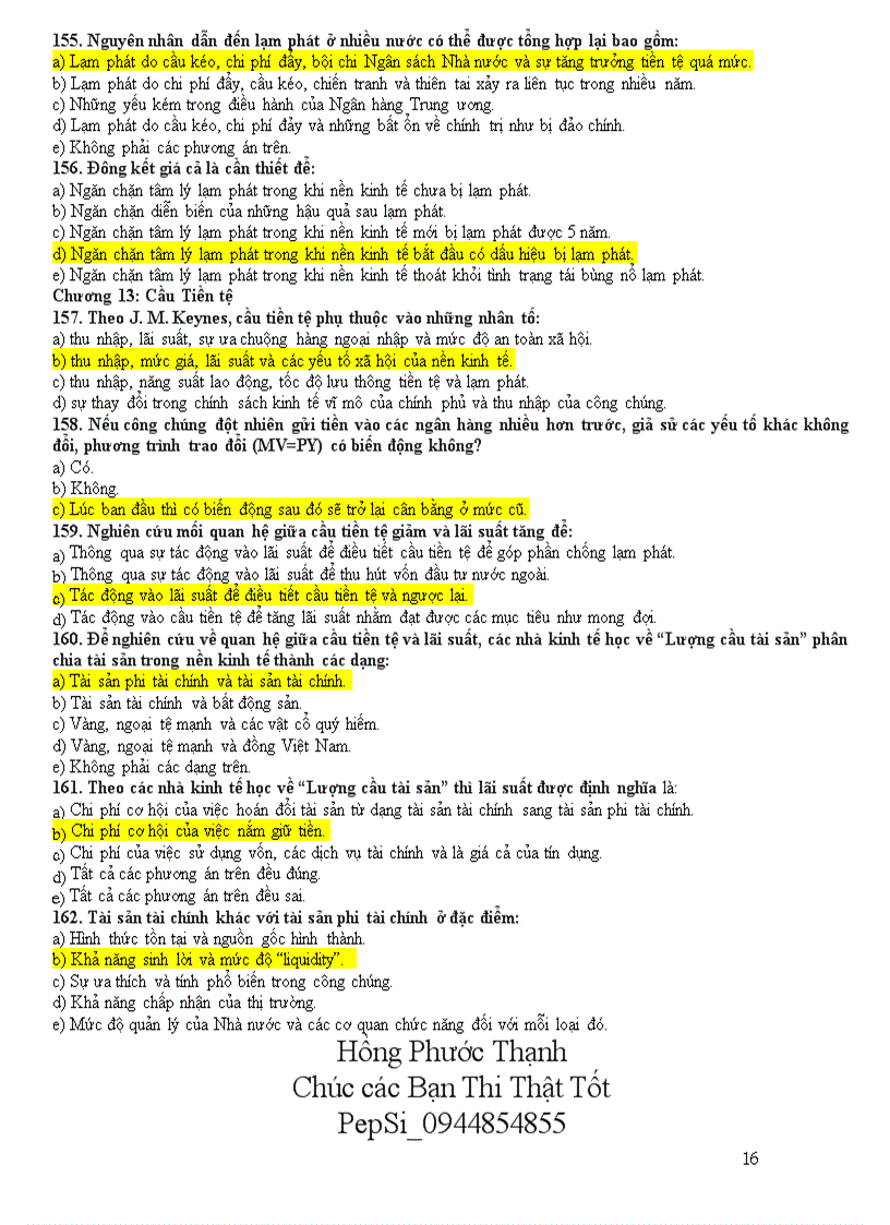 image for page Đề thi trắc nghiệm tài chính tiền tệ