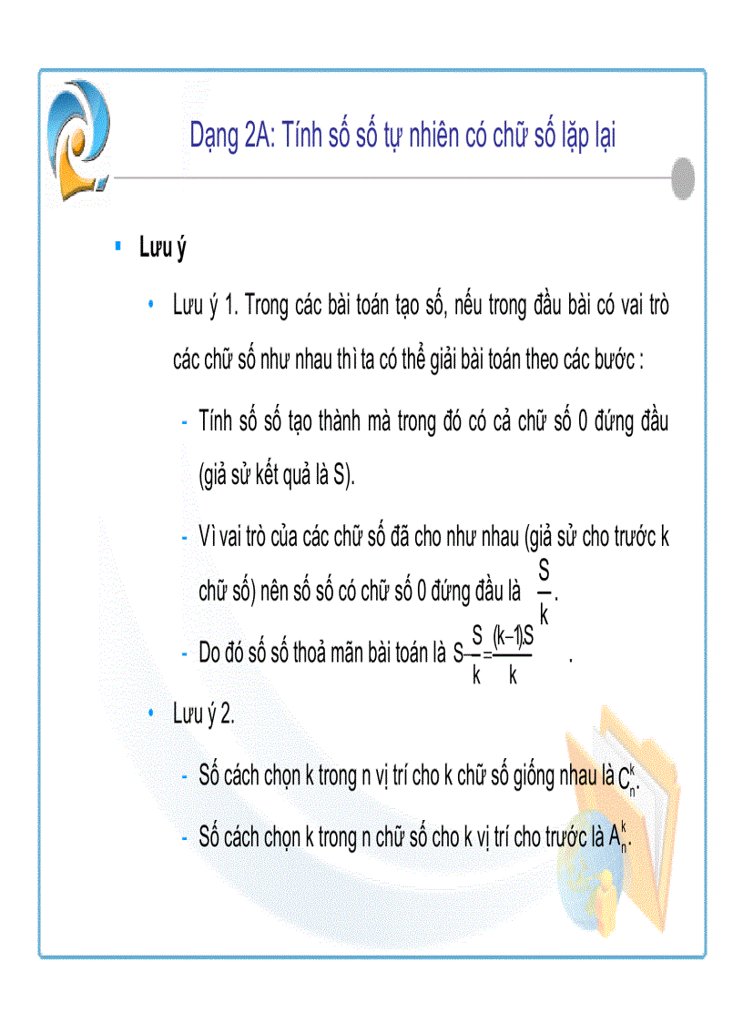image for page Dạng toán tổ hợp dạng 2 thầy nguyễn anh dũng
