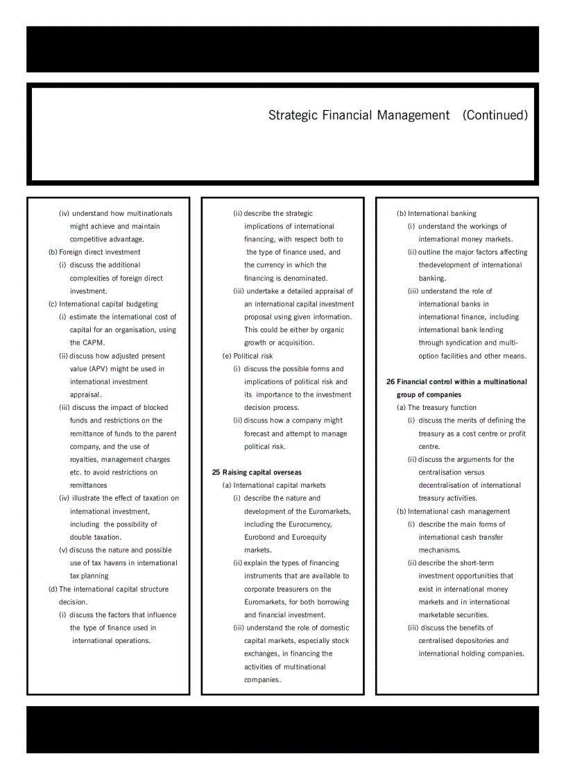 image for page Acca test book Strategic Financial Management