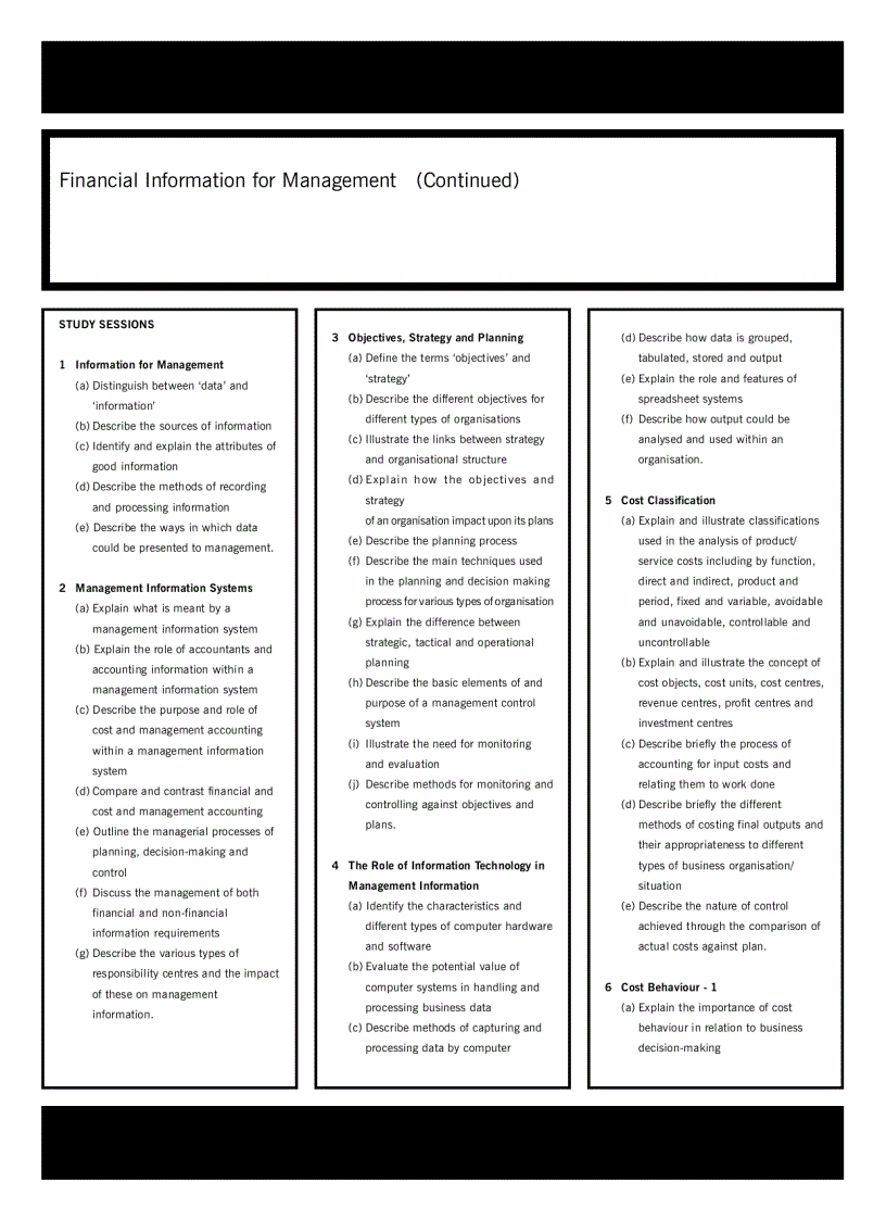 image for page Acca test book Corporate and Business Law Financial Information for Management
