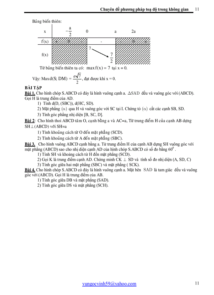 image for page Các bài tập hình học không gian tổng hợp giải bằng phương pháp toạ độ phần ii Hình chóp