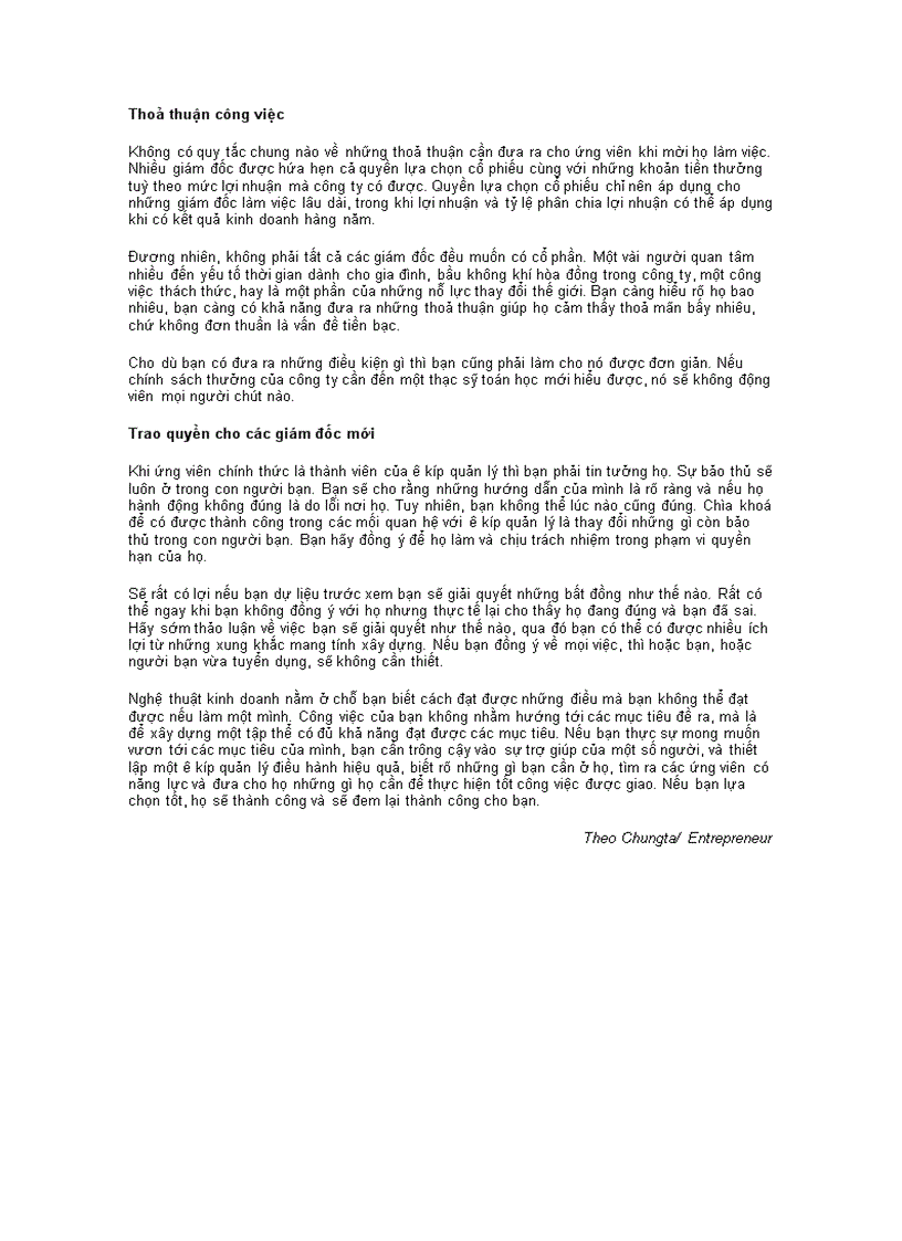 image for page Cách tìm kiếm một ê kíp ưng ý