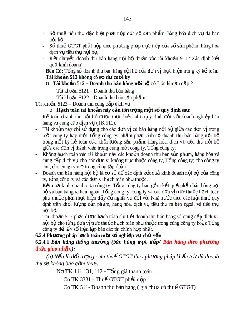 image for page Kế toán doanh thu tiêu thụ chi phí kinh doanh và xác định kết quả kinh doanh