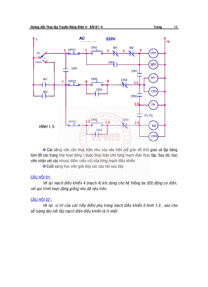 image for page Giáo trình điều khiển liên động và truyền động điện