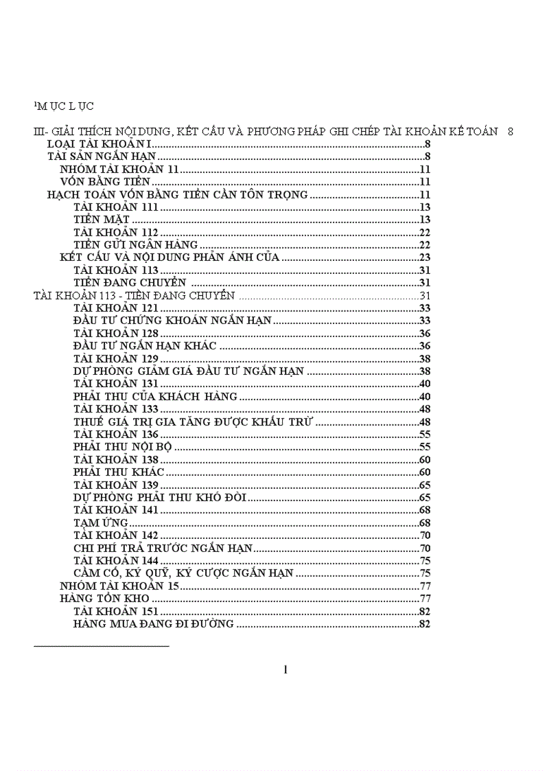 image for page Hệ thống tài khoản chế độ kế toán