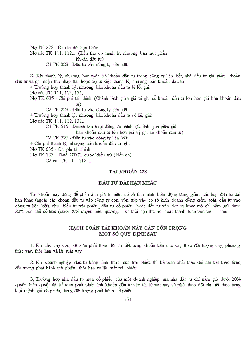 image for page Hệ thống tài khoản chế độ kế toán