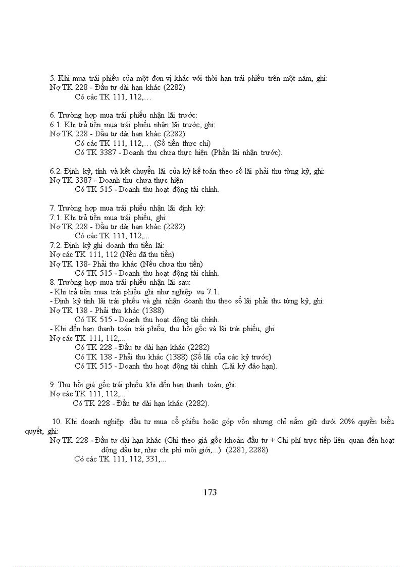 image for page Hệ thống tài khoản chế độ kế toán