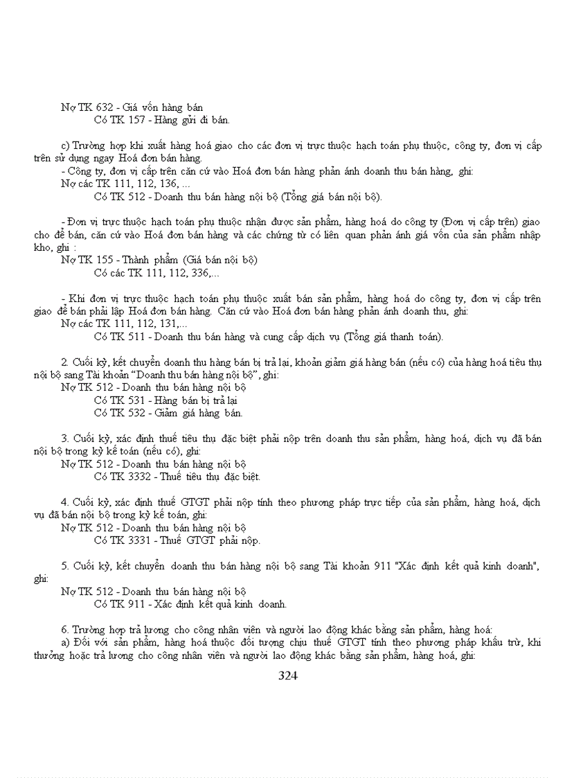 image for page Hệ thống tài khoản chế độ kế toán