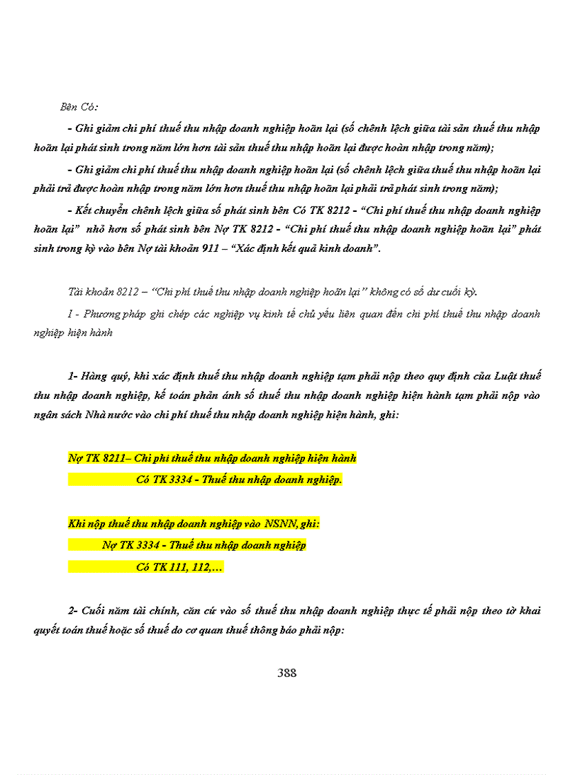 image for page Hệ thống tài khoản chế độ kế toán