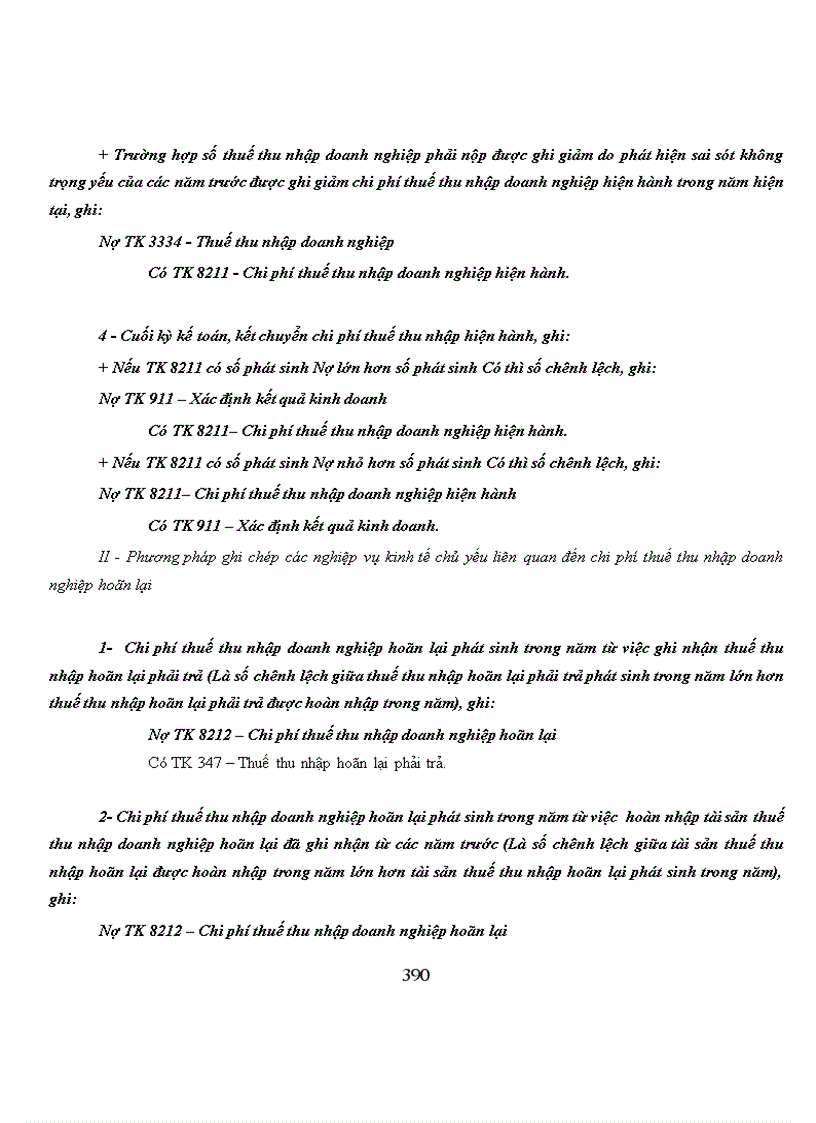 image for page Hệ thống tài khoản chế độ kế toán