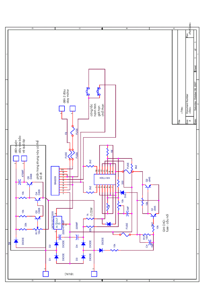 image for page Bản vẽ chi tiết sơ đồ nguyên lý mạch ổn áp