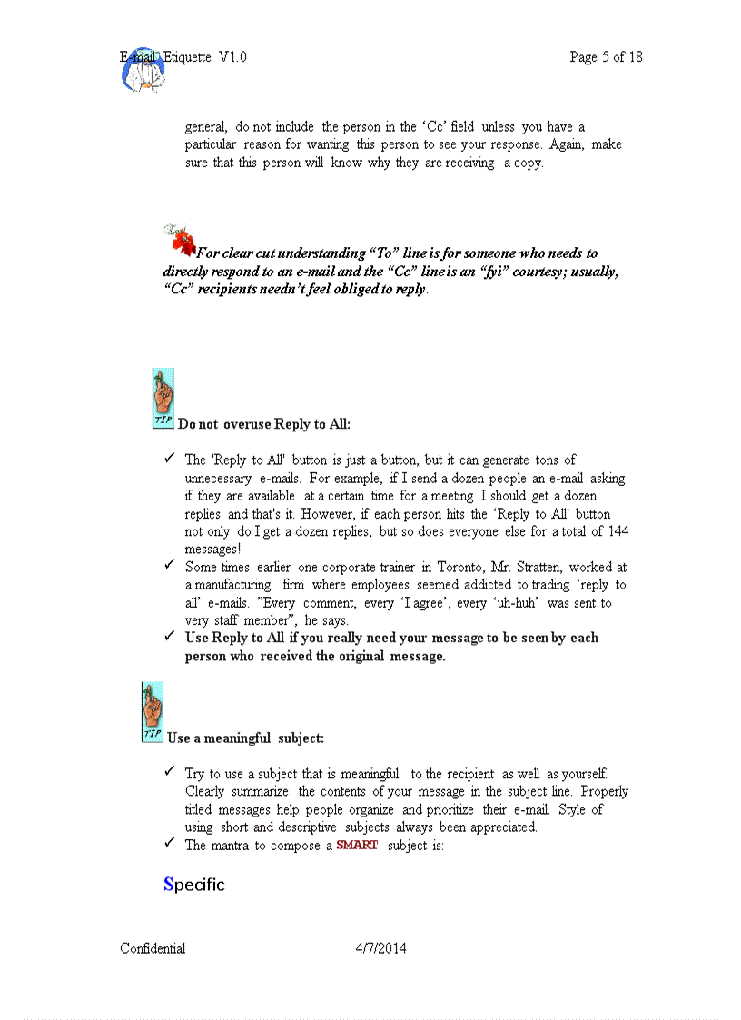 image for page E mail Etiquette