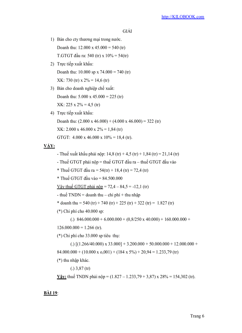 image for page Bài tập về thuế có đáp án