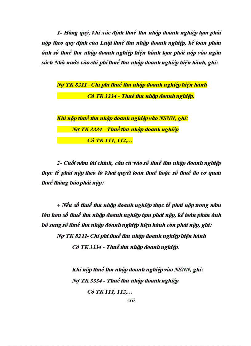 image for page Hệ thống tài khoản kế toán