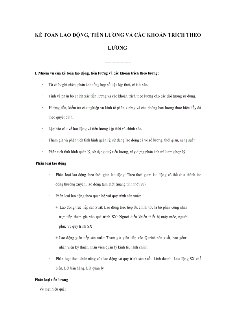 image for page Kế toán lao động tiền lương và các khoản trích theo lương