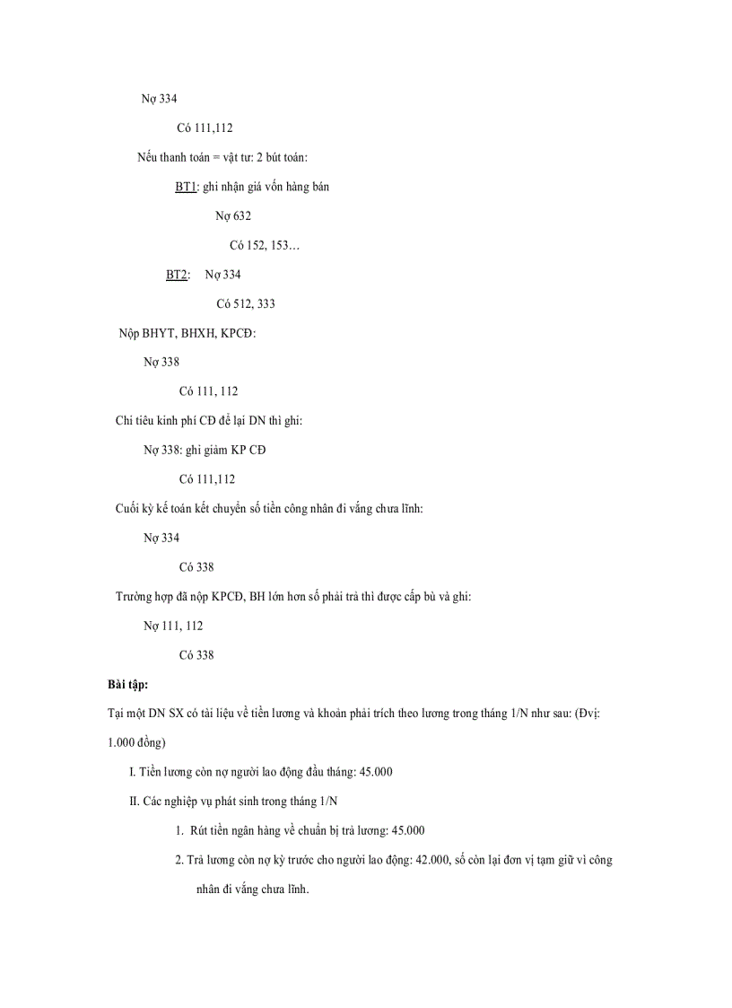 image for page Kế toán lao động tiền lương và các khoản trích theo lương